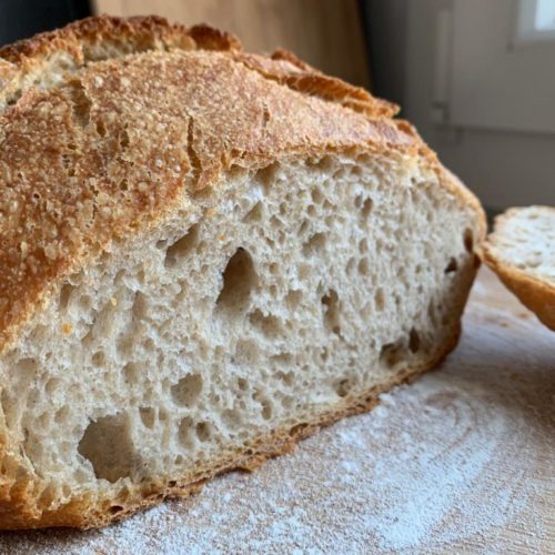 Crusty Italian bread - an easy recipe for the perfect loaf!