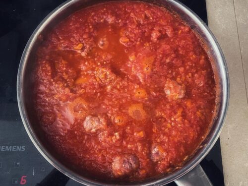 Italian meatballs in tomato sauce at home - eatalianwithroberto