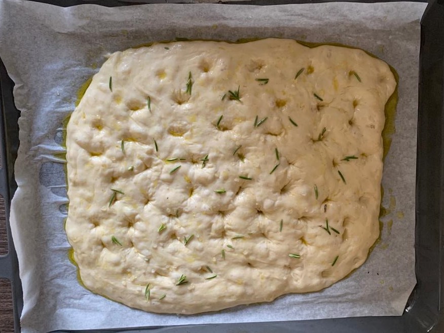 Easy Rosemary Focaccia Bread - House of Nash Eats