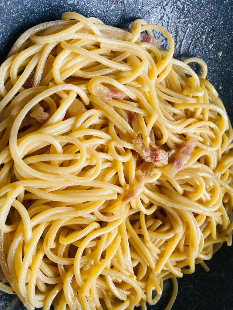 Spaghetti Carbonara — Real Baking with Rose